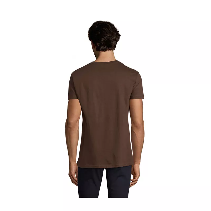 Koszulka męska bawełniana 190 g/m² Sol's IMPERIAL - Chocolate (S11500-CH)