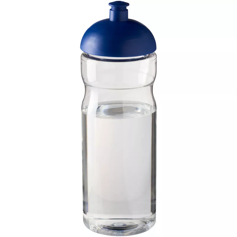 Bidon H2O Base® o pojemności 650 ml z wypukłym wieczkiem - Niebieski-Przezroczysty (21004702)