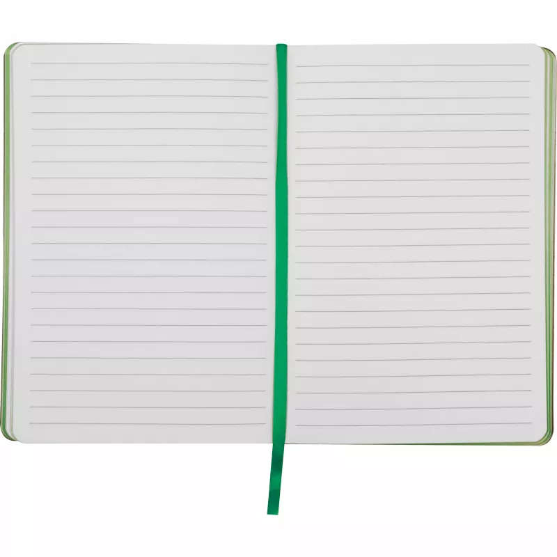 Notatnik A5 w linie EVAN - zielony (2547709)