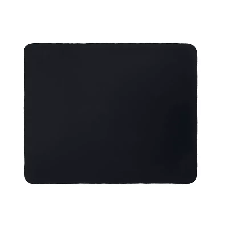 Koc polarowy RPET 120x150 cm 130 g/m² BOGDA - Czarny (MO6805-03)