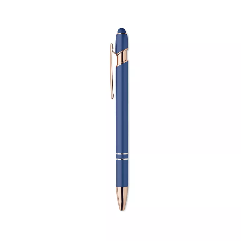 Długopis z aluminium z recyklingu SCRIBBLE - Niebieski (MO2380-04)