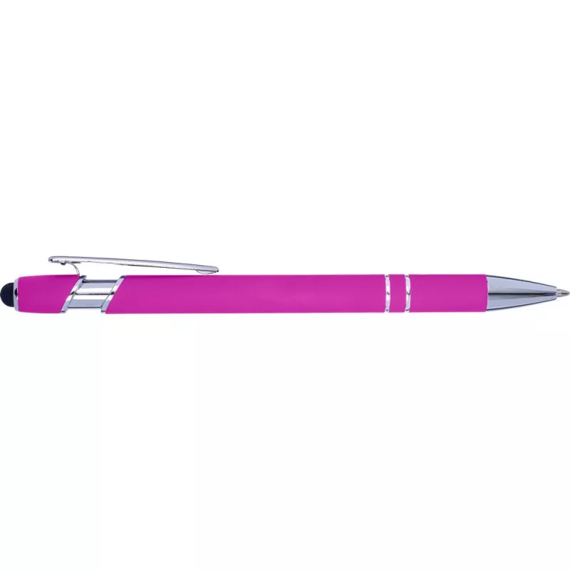 Długopis z touch pen-em - różowy (V1917-21)