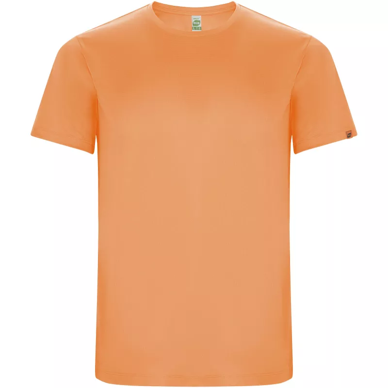 Imola sportowa koszulka dziecięca z krótkim rękawem - Fluor Orange (K0427-FLORANGE)