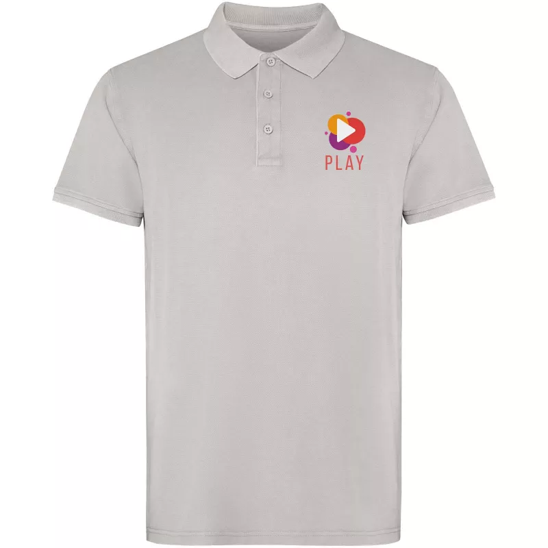 Austral koszulka polo unisex z krótkim rękawem  - Szary (R2202-GREY)