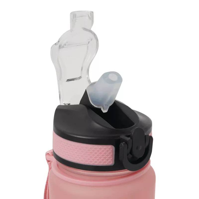 Sportowa butelka na wodę - różowy, turkusowy (56-0603184)