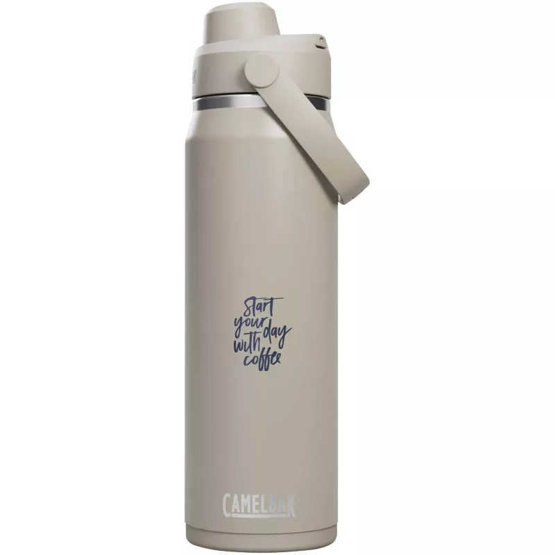 Camelbak® Thrive Chug VSS butelka na wodę ze stali nierdzewnej o pojemności 750 ml z zakrętką - Jasnoszary (10088980)