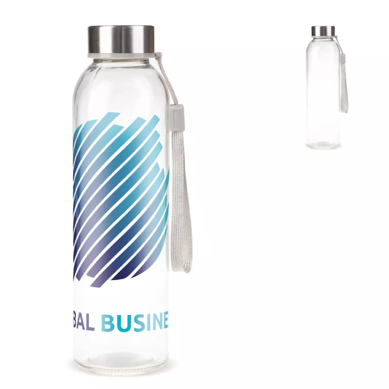 Szklana butelka na wodę 500 ml - transparentny (LT98812-N0004)