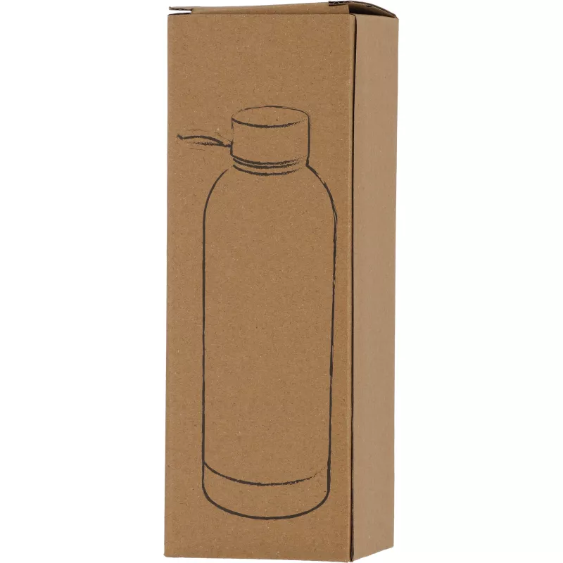 Butelka stalowa soft touch OSTRAVA 750 ml - czerwony (496805)