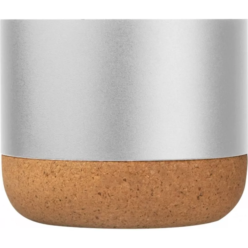 Głośnik bluetooth z aluminium z recyklingu BREST - szary (424207)