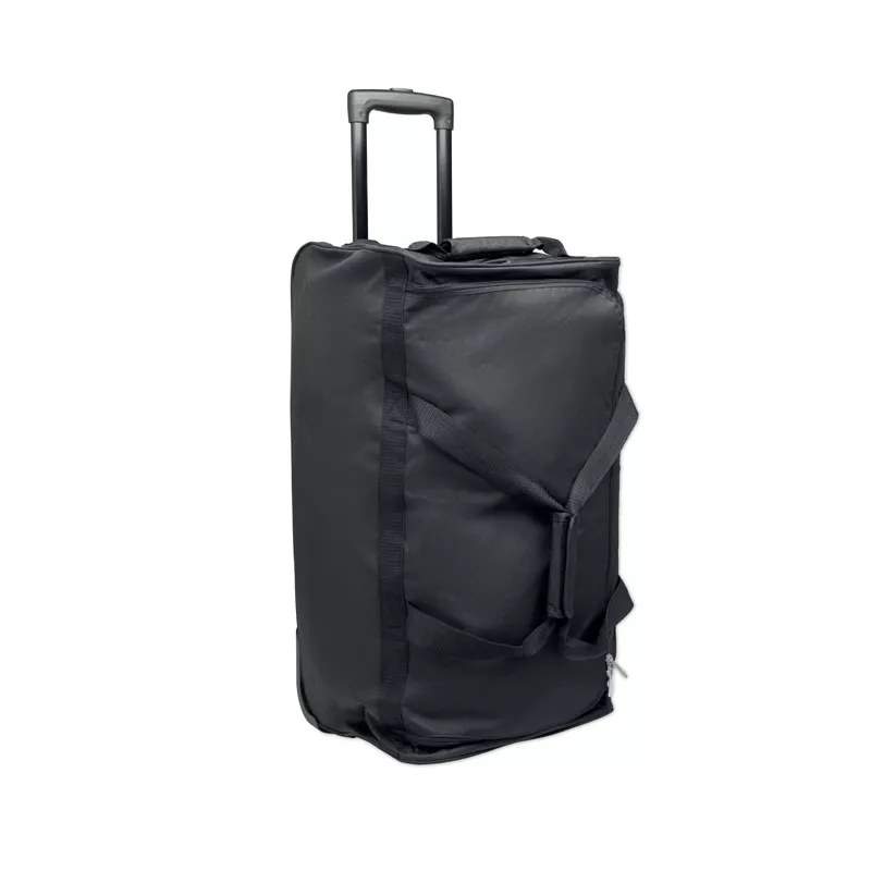 Torba podróżna na kółkach z RPET 600D ITFITS - Czarny (MO2942-03)