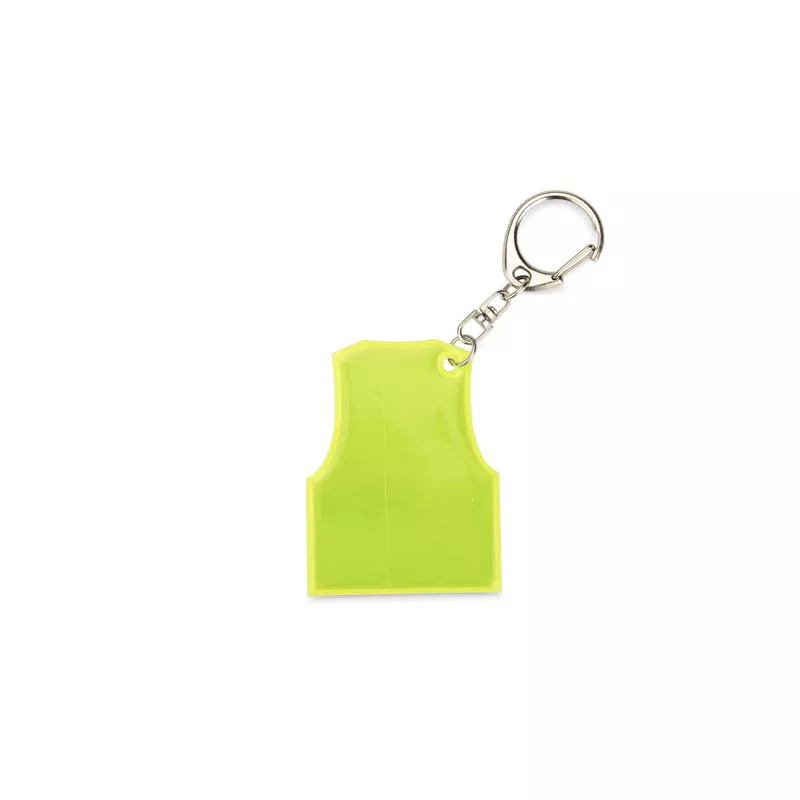 Brelok odblaskowy "kamizelka" REFLO - żółty (17930-12)