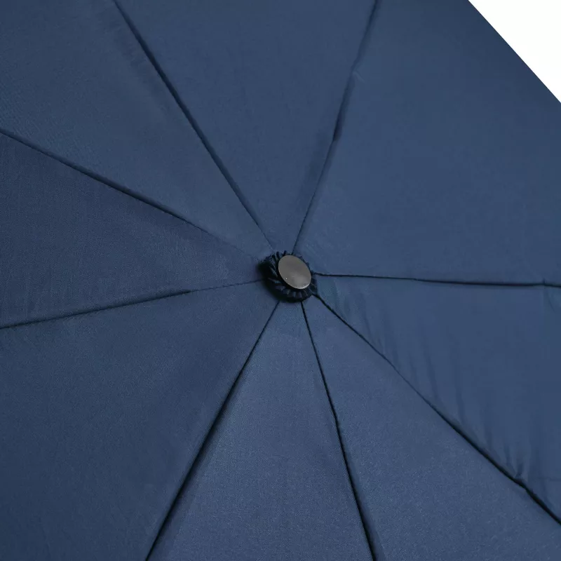 Automatyczny, wiatroodporny, kieszonkowy parasol - granatowy (56-0101310)