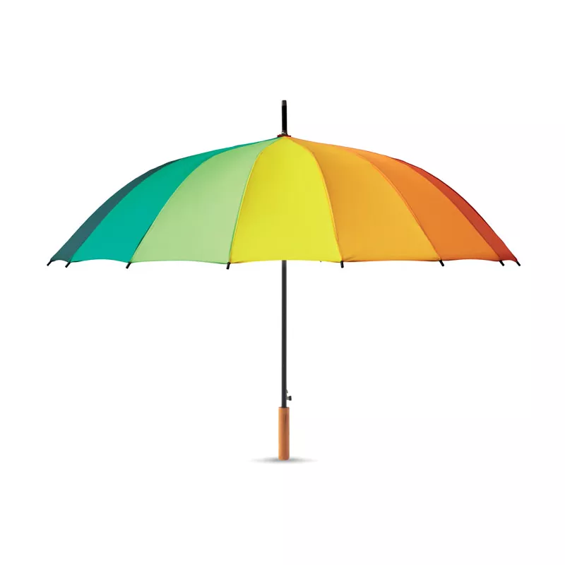 Parasol automatyczny 27" tęczowy BOWBRELLA - Wielokolorowy (MO6540-99)