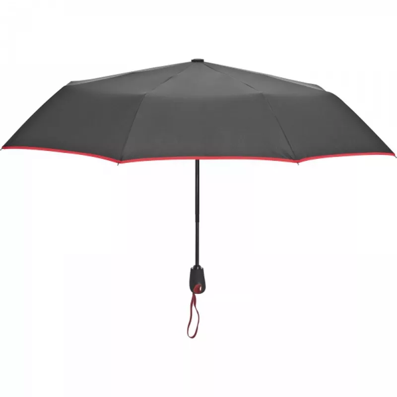 Parasol automatyczny ø100 cm BARTOLOME - czerwony (4351805)