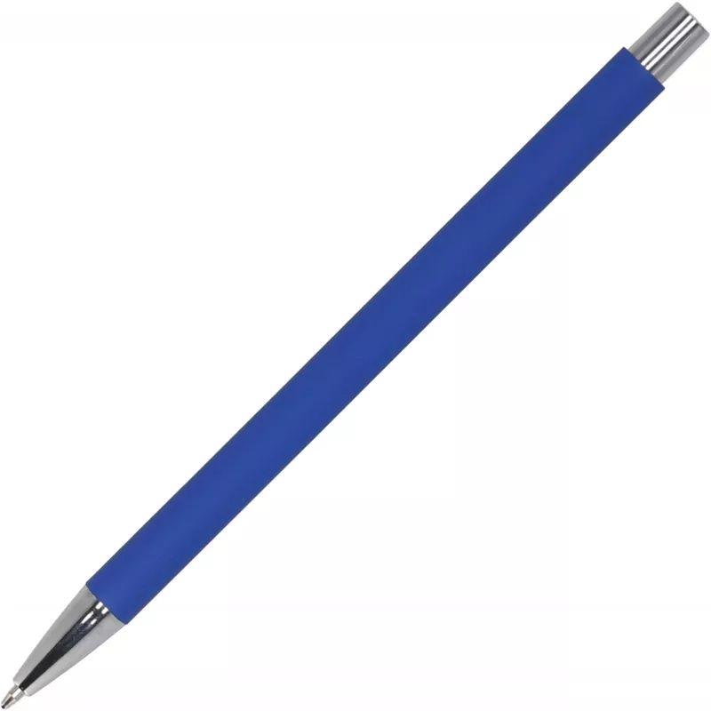 Długopis metalowy soft touch GIORGIO - niebieski (1368004)