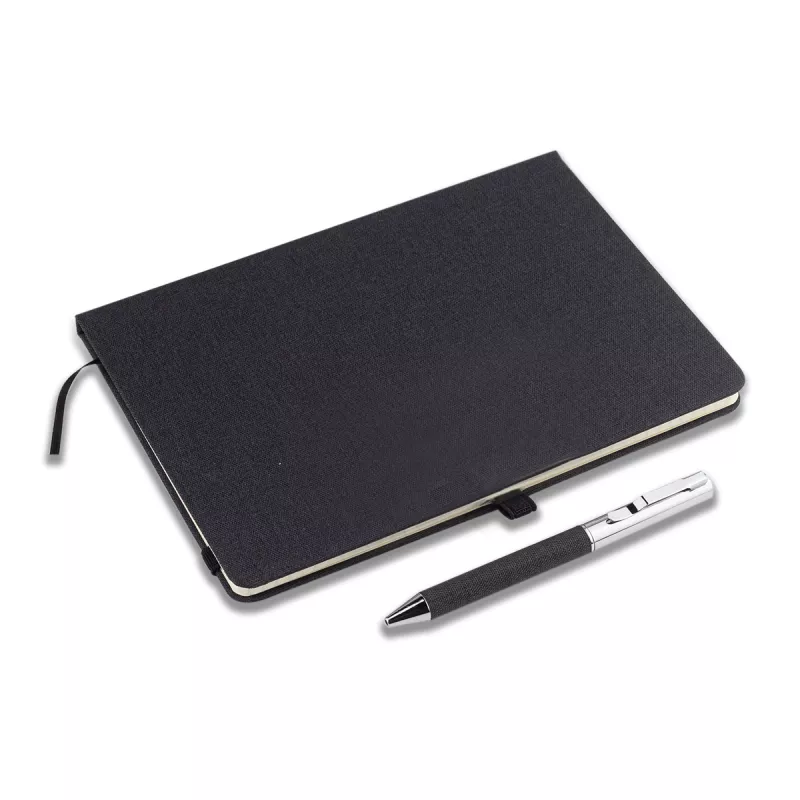 Notes z długopisem w pudełku Gibson - czarny (R17024.02)