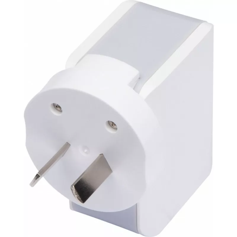 Adapter podróżny ANTWERP - biały (209706)