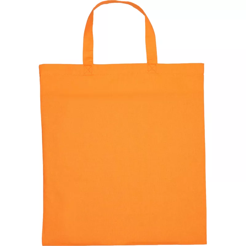 Torba bawełniana z krótkim uchem 140 g/m2 MARSHALL - pomarańczowy (6068010)
