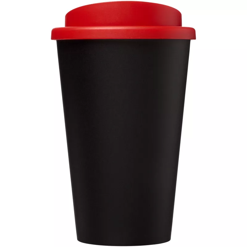 Kubek termiczny z serii Americano® o pojemności 350 ml - Czarny-Czerwony (21000103)