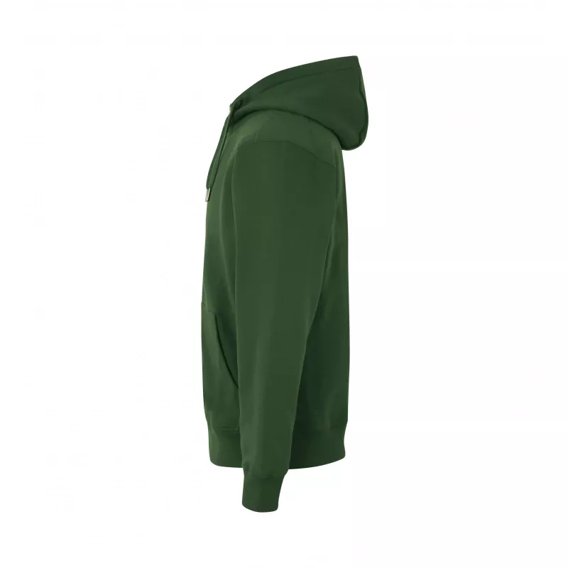 Bluza z kapturem ID CORE/zip 0638 300 g/m² - Bottle Green  (0638-BOTTLE GREEN)