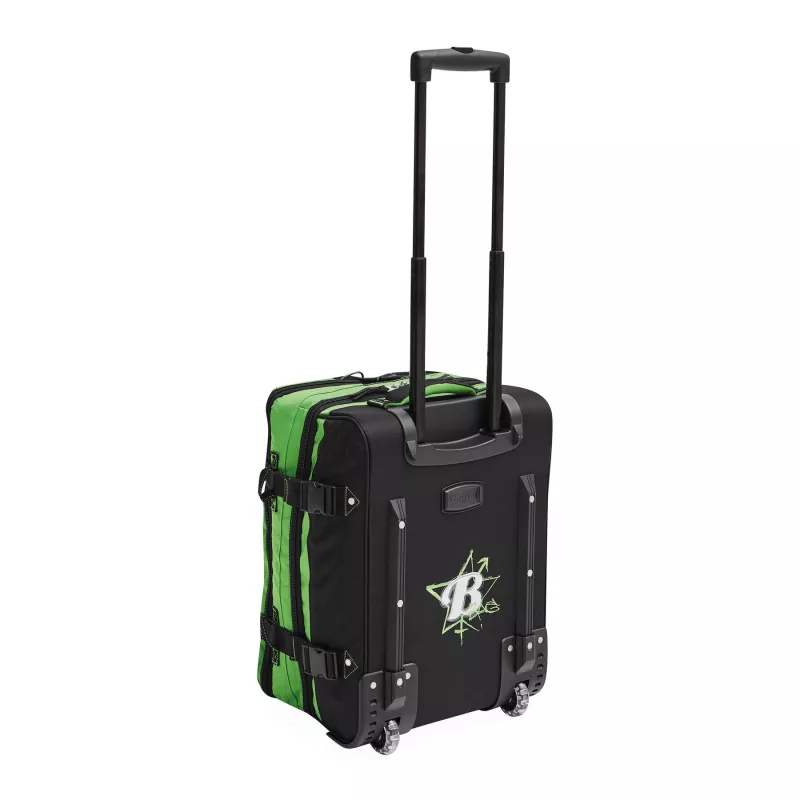 Torba podróżna na kółkach BoGi S - czarny, zielony (56-2250726)