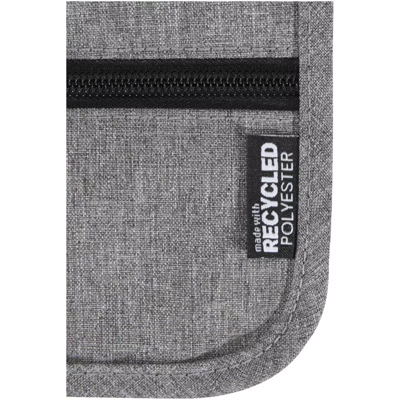 Ross inteligentna torba podróżna z certyfikatem GRS z recyklingu - Szary melanż (13013180)