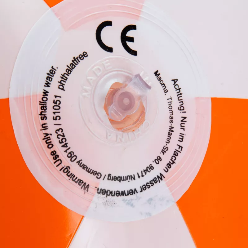 Piłka plażowa Ø 26cm KEY WEST - pomarańczowy (105110)