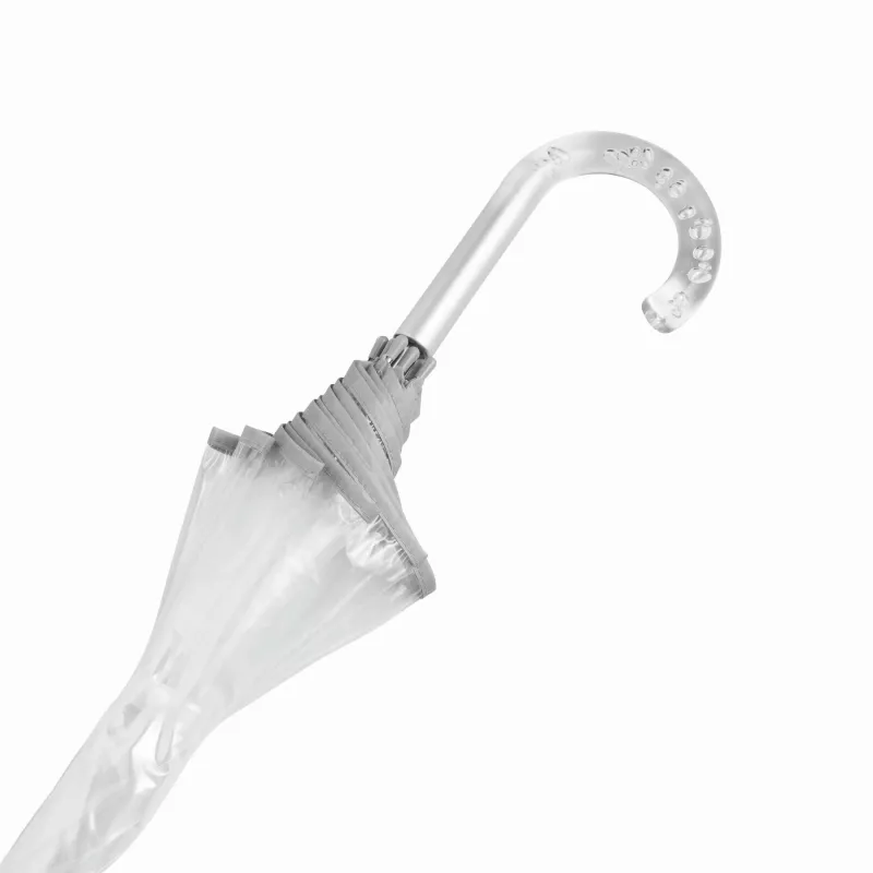 Parasol - srebrny, transparentny (56-0104034)