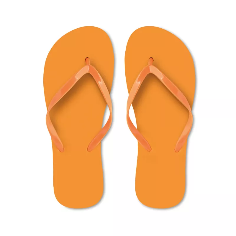 Klapki plażowe rozmiar L (40–43) HONOLULU - Pomaranczowy (MO2588-10)