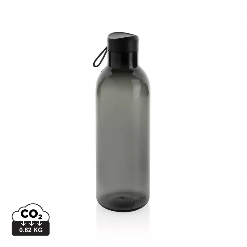 Butelka sportowa 1000 ml Avira Atik z RPET - czarny (P438.041)