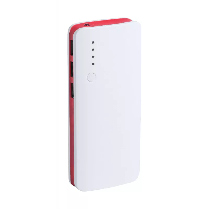 Kaprin power bank - czerwony (AP781878-05)