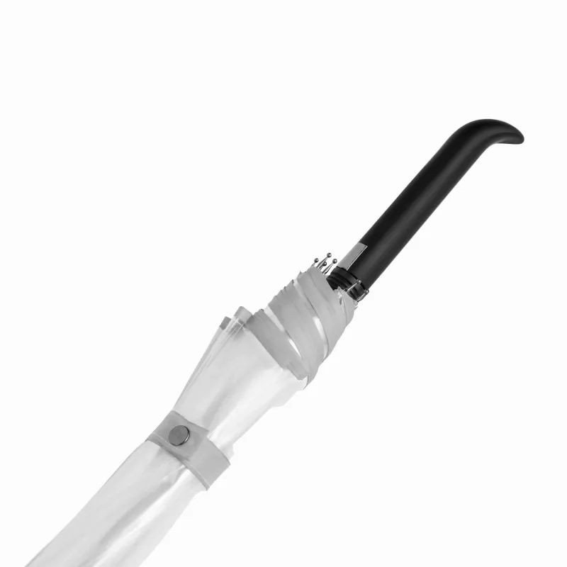 Automatyczny parasol - biały, transparentny (56-0103402)