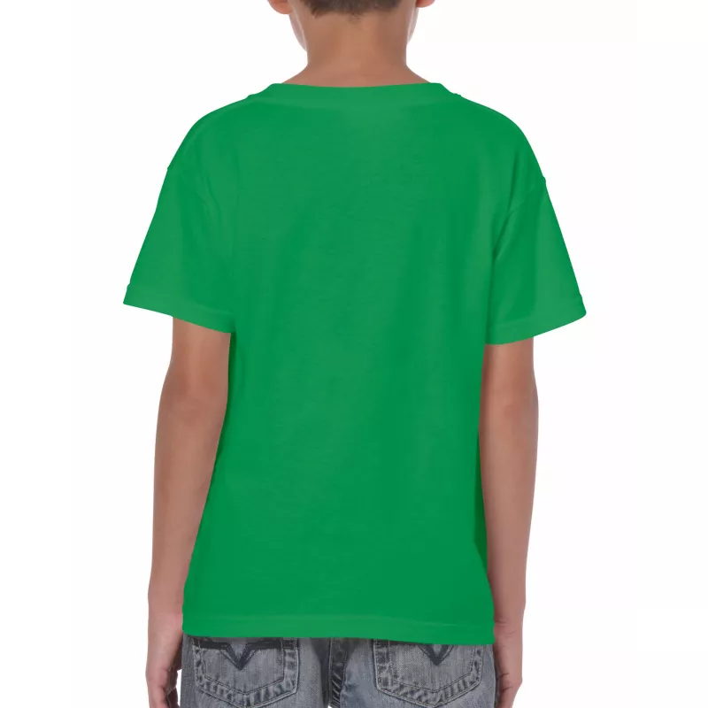 Koszulka bawełniana 180 g/m² Gildan Heavy Cotton™ - DZIECIĘCA - Irish Green (5000B-IRISH GREEN)
