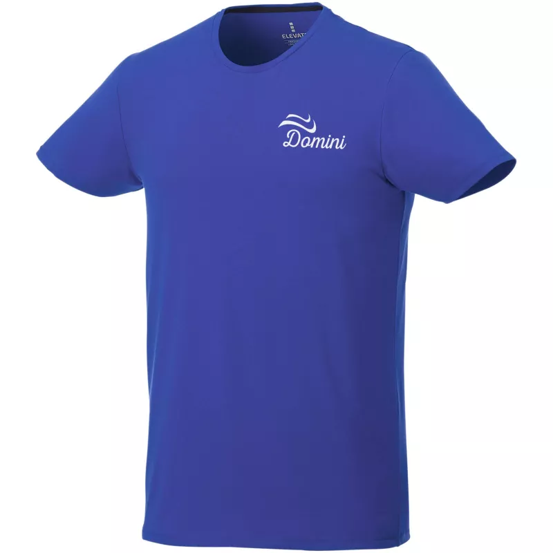 Męski organiczny t-shirt Balfour - Niebieski (38024-BLUE)