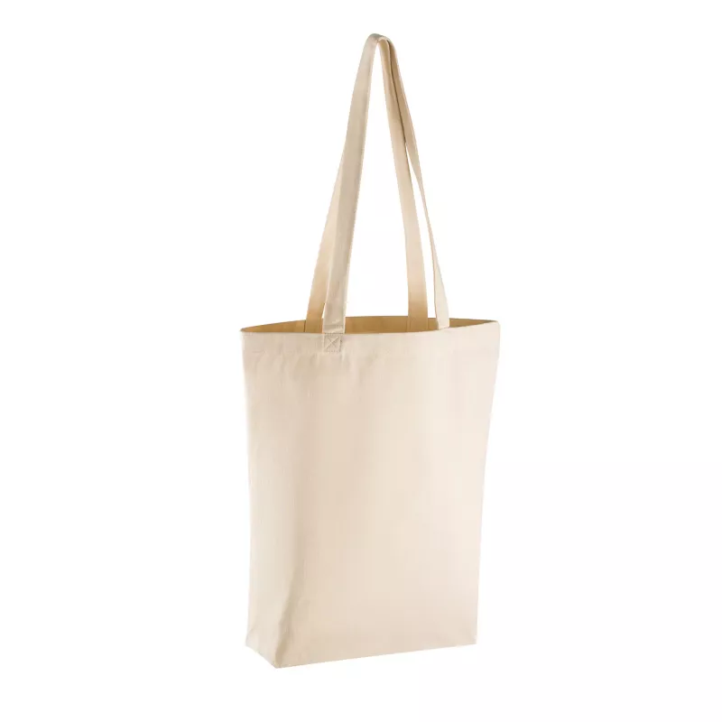 Torba bawełniana 140 g/m², 38 x 42 cm, z dnem - ecru (TORBA-140-DNO-ECRU)