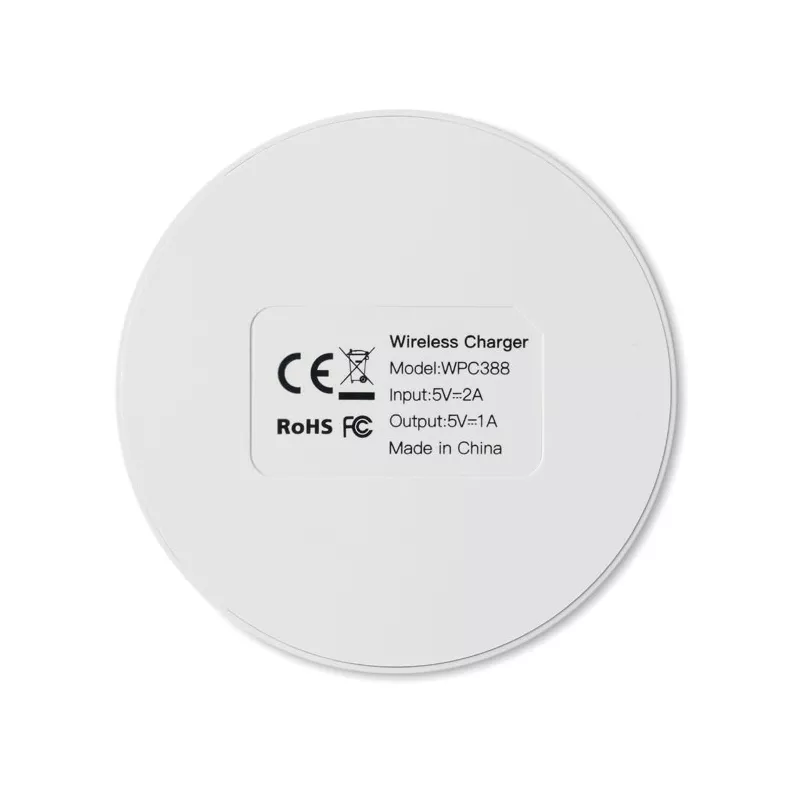 Ładowarka bezprzewodowa płaska 5W FLAKE CHARGER - Bialy (MO9652-06)