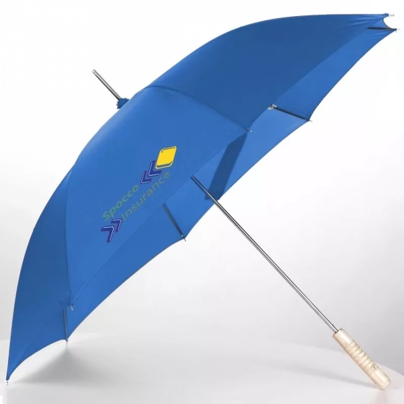 Parasol automatyczny Ø100 cm LE MANS - niebieski (508604)