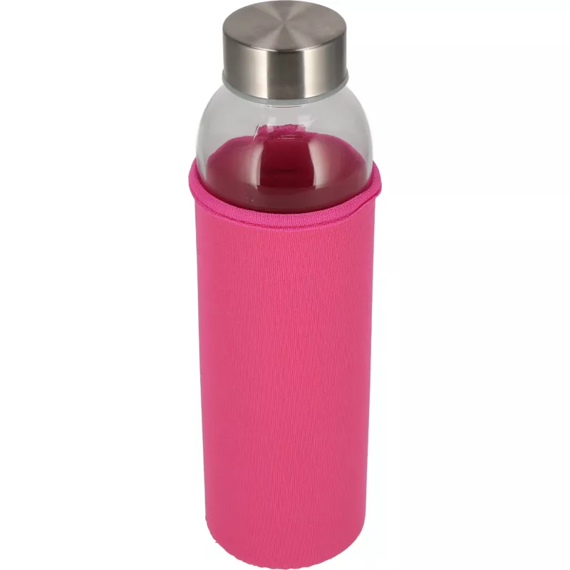 Butelka szklana KLAGENFURT 500 ml - różowy (084211)