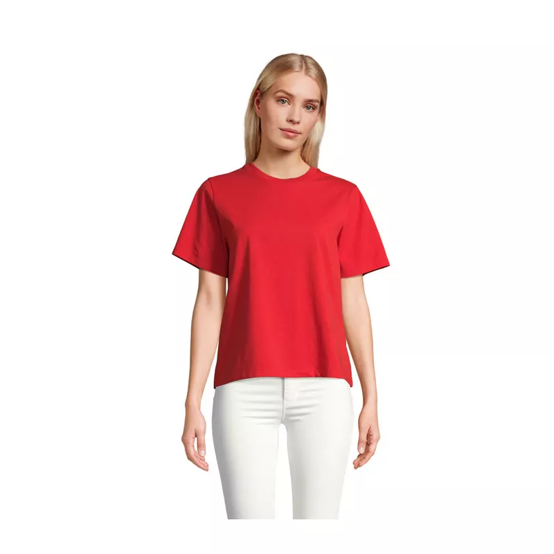 Koszulka damska organiczna Sol's LEGEND WOMEN - Bright Rojo (S04776-BT)