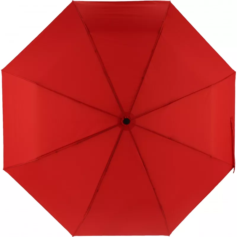 Parasol automatyczny Ø100 cm rPET IPSWICH - czerwony (322305)