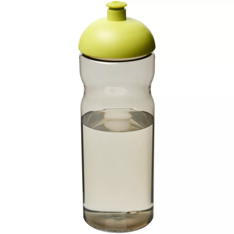 Bidon H2O Eco o pojemności 650 ml z wypukłym wieczkiem - Ciemnografitowy-Zielony limonkowowy (21009804)