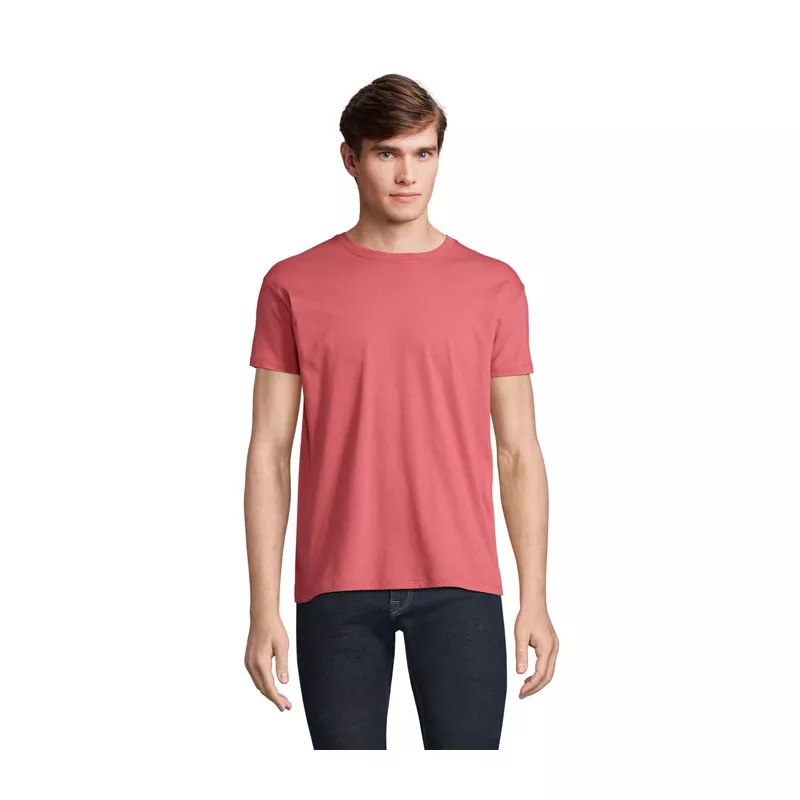 Koszulka unisex bawełniana 150 g/m² Sol's REGENT - Folk Pink Twin (S11380-FY)
