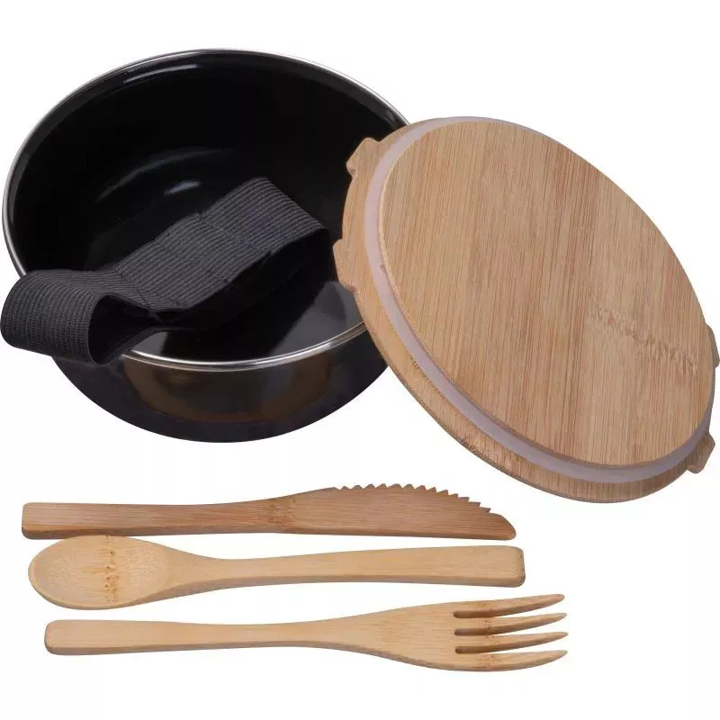 Lunch box GRAZ 700 ml - czarny (543303)