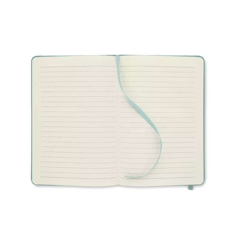 Notes A5 w okładce z RPET 80 kartek w linię NOTE RPET - Petrol (MO9966-20)
