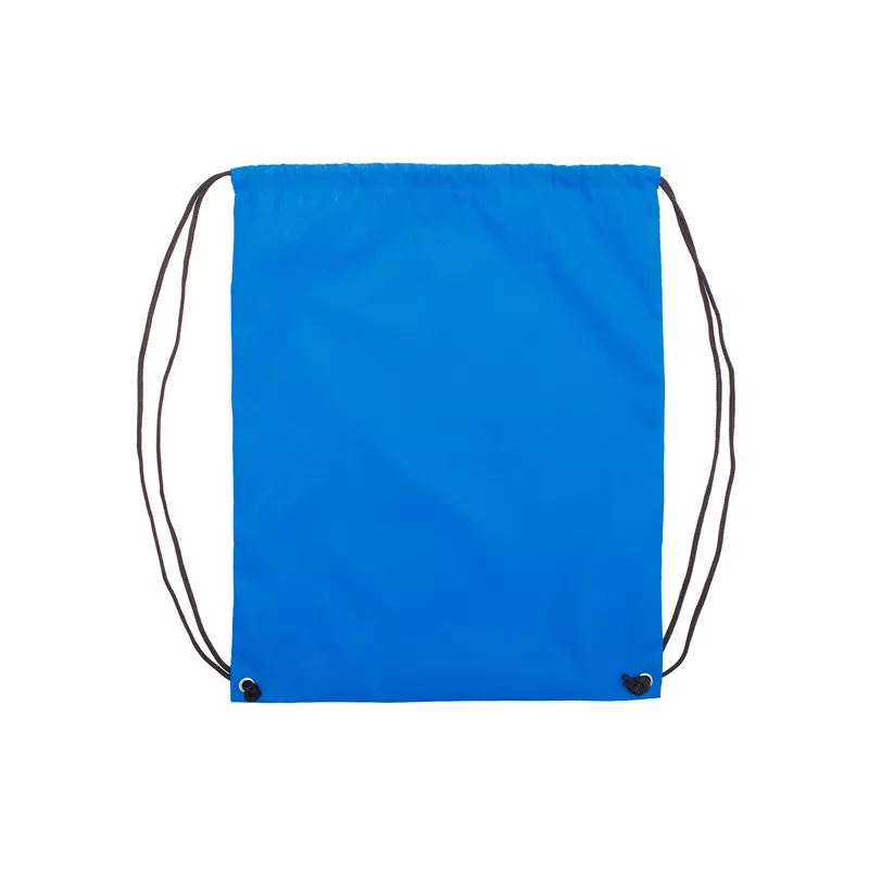 Plecak promocyjny na sznurkach poliestrowy, 33.5 x 42 cm - jasnoniebieski (R08695.28)