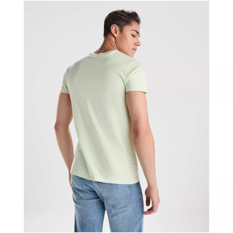 Koszulka T-shirt męska bawełniana 175 g/m² Roly Breda - Marl Grey (R6698-MARLGREY)