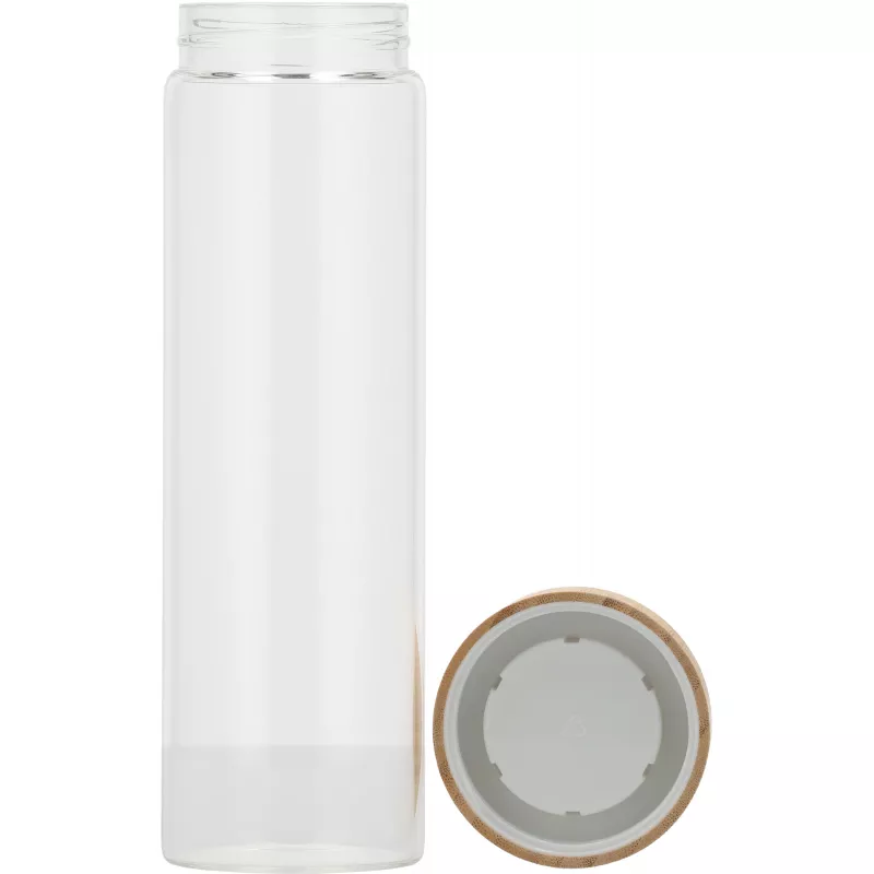 Butelka szklana SANTA CRUZ 500 ml - przeźroczysty (154166)