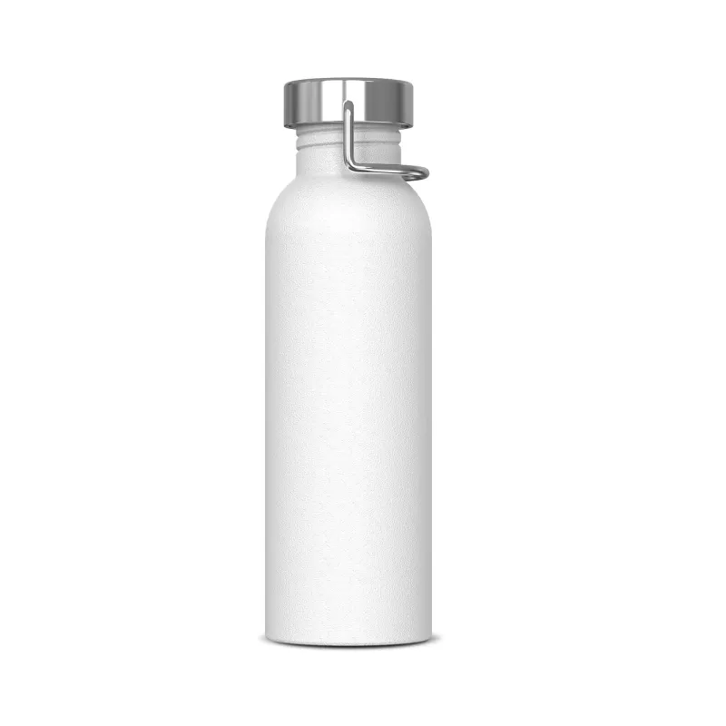 Butelka metalowa z pojedynczą ścianką Skyler 750ml - biały (LT98865-N0001)