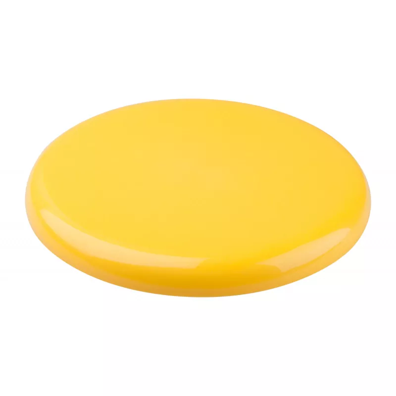 Żółte frisbee reklamowe z własnym nadrukiem ø23 cm