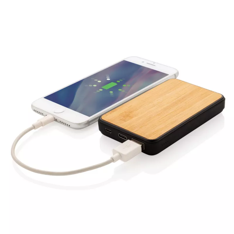 Power bank 5000 mAh, RABS - brązowy (P322.379)
